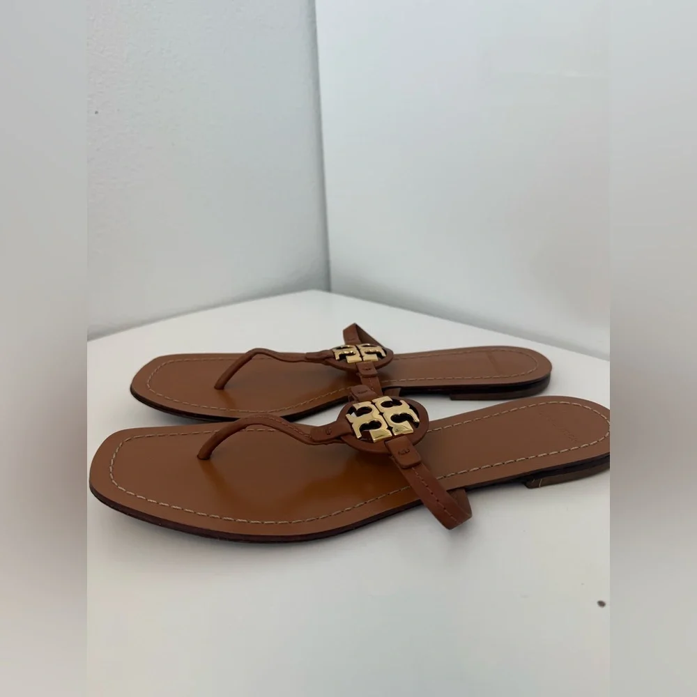 Tory Burch Miller Leather Sandals size 91/2